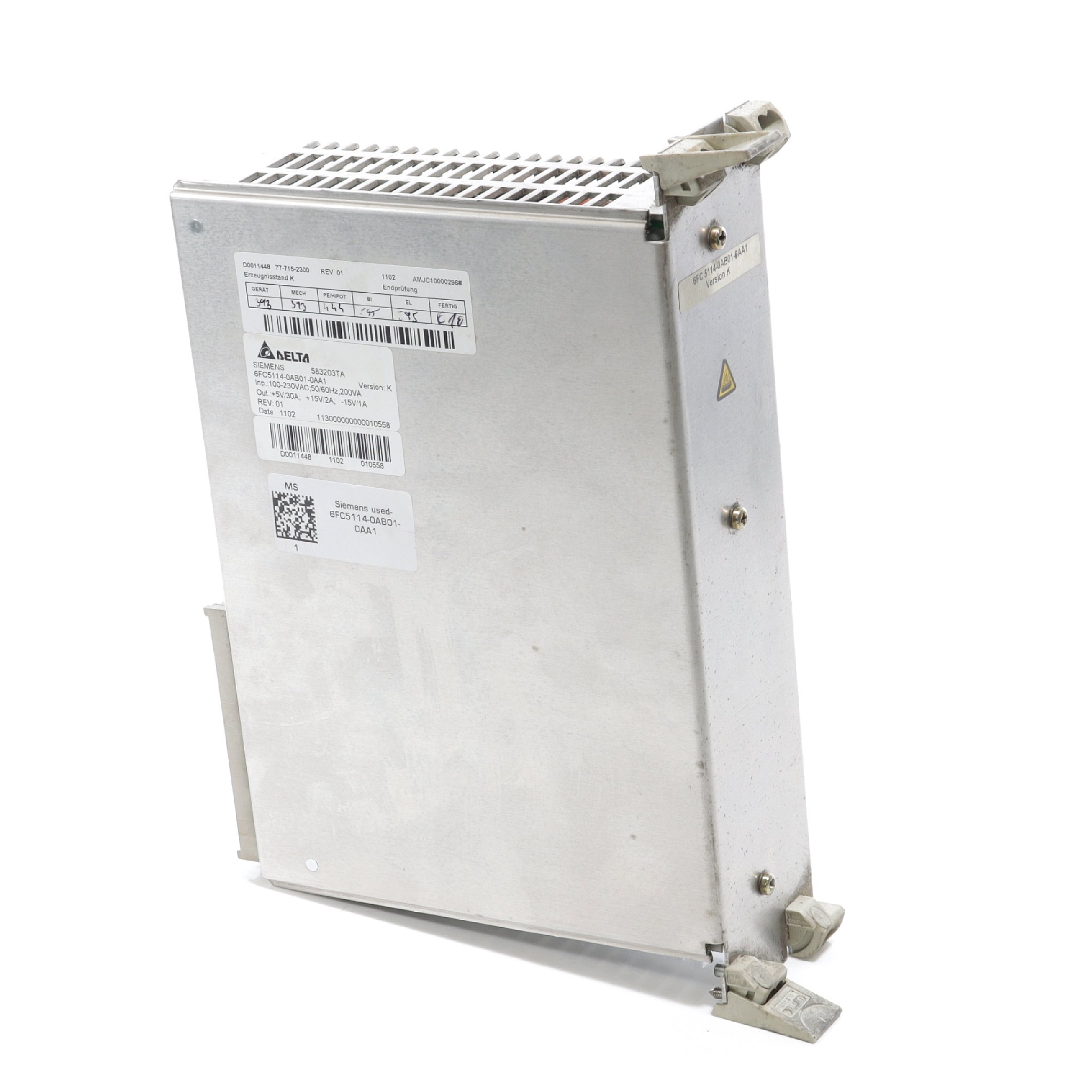 Netzteil Sinumerik  Gebraucht